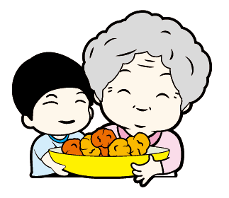 큰손닭강정 캐릭터