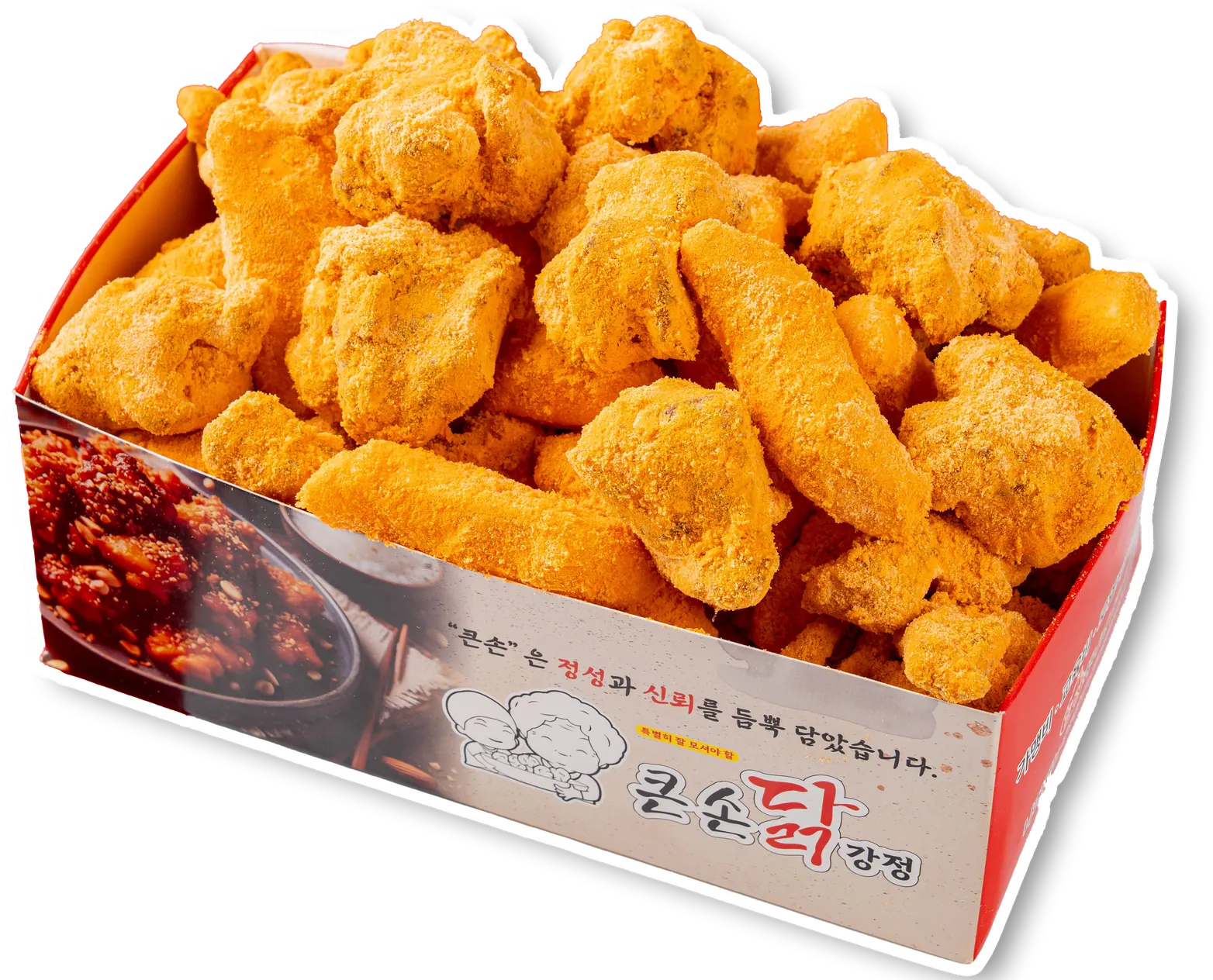 큰손닭강정 후라이드 닭강정