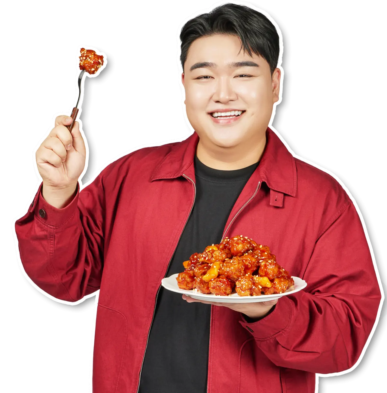 큰손닭강정 홍보모델 규원